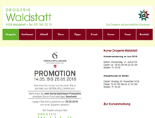 Tablet Screenshot of drogerie-waldstatt.ch